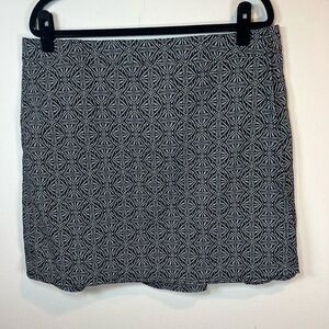 RipSkirt Hawaii Womens Wrap Skirt Black Pearl Batik Length 2 Swim Cover Up Sz XL